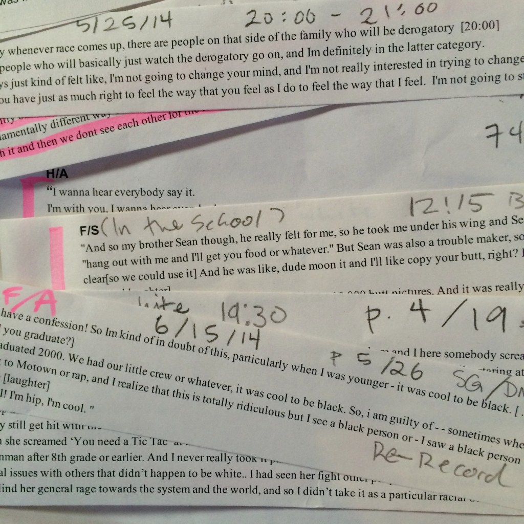 Knitting the Script…