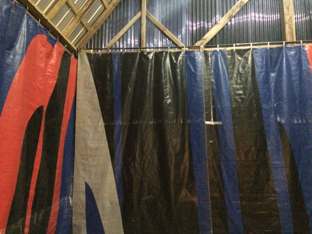 We made a circus&nbsp;tent!